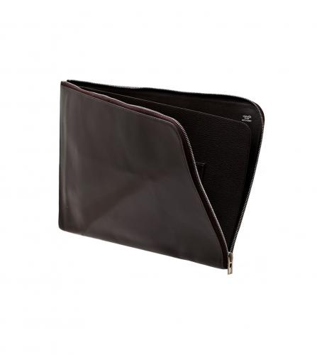 HERMES BROWN CLUTCH