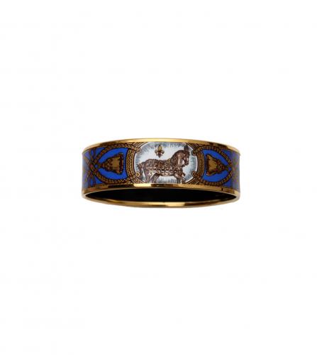 HERMES ENAMEL BANGLE