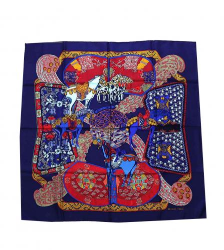 HERMES SILK SCARF ART DES STEPPES