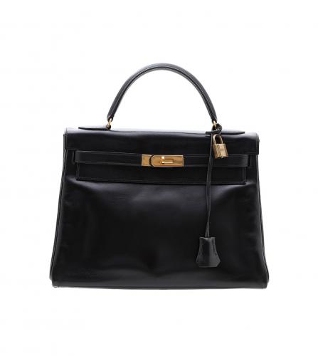 HERMES BLACK BOX KELLY 32