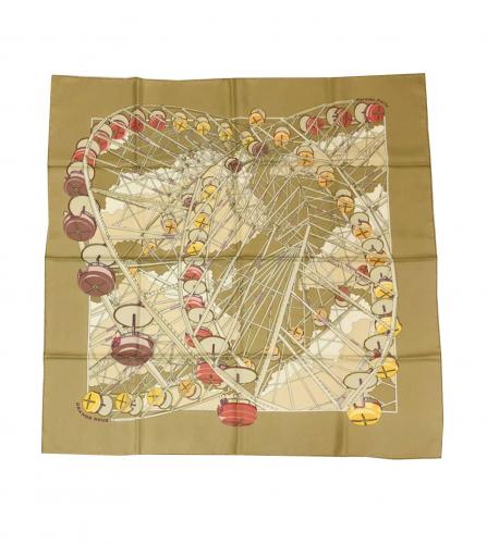 HERMES SILK SCARF GRANDE ROUE