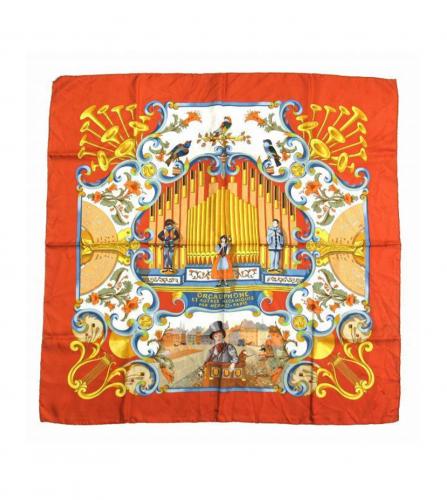 HERMES SILK SCARF ORGAUPHONE ET AUTRES MECANIQUES