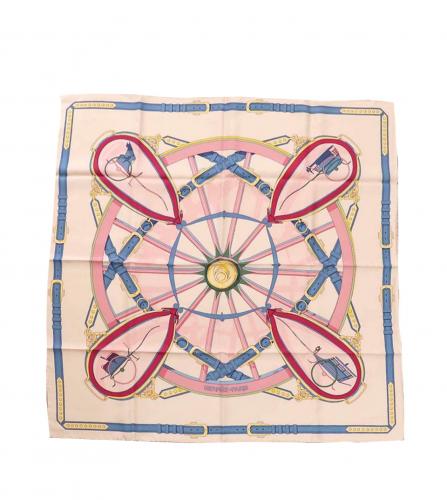 HERMES SILK SCARF EN ROUE LIBRE