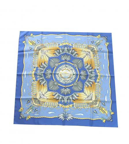 HERMES SILK SCARF RAILING