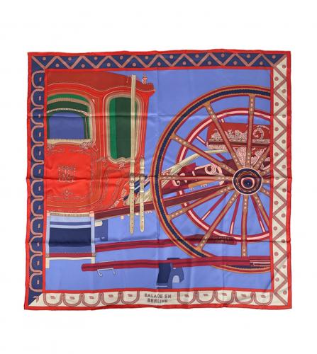 HERMES SILK SCARF BALADE EN BERLINE