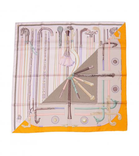 HERMES SILK SCARF CANNES ET CANNES