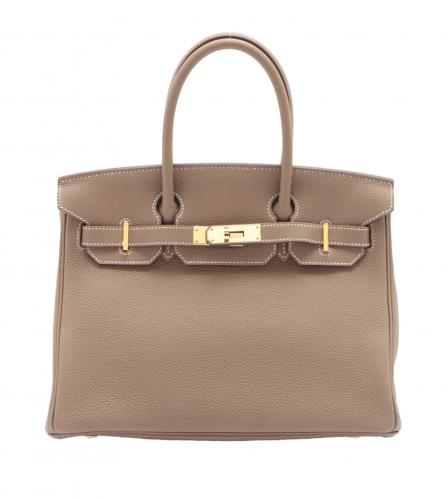 HERMES BIRKIN 30 TOGO ETOUPE