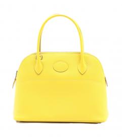 HERMES BOLIDE 27 VEAU EPSOM LIME