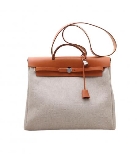 hermes herbag leather