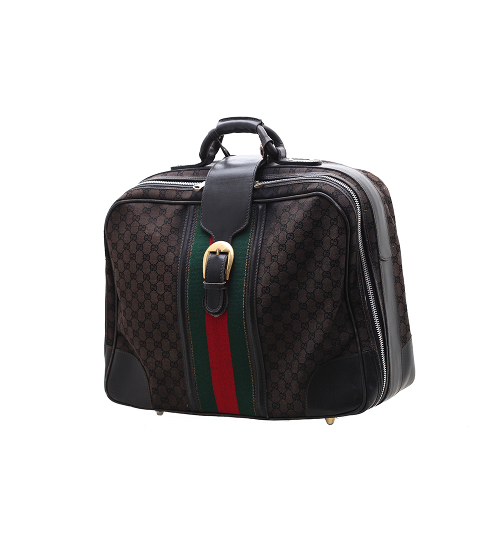 GUCCI GG CANVAS DUFFLE BAG