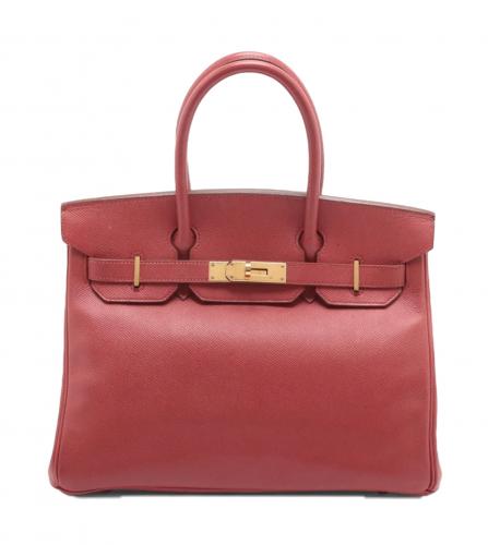 Hermes Birkin 30 Cushbell Red