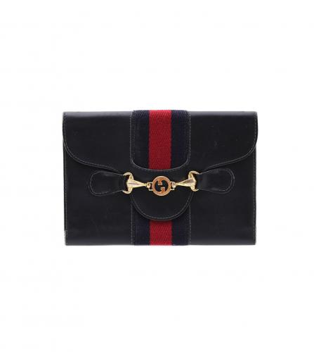 GUCCI NAVY WALLET