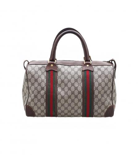 GUCCI GG CANVAS DUFFLE BAG