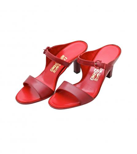 Ferragamo sales red sandals
