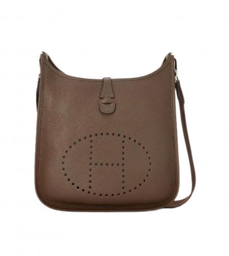 HERMES BROWN EVELYNE BAG