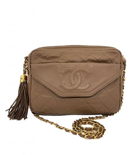 CHANEL FRINGE SHOULDER BAG