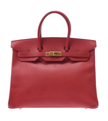 HERMES BIRKIN 35 EPSON RED