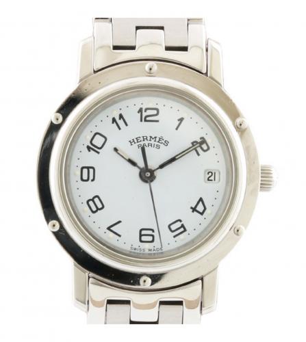 HERMES CLIPPER NACRE WATCH
