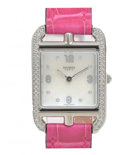 HERMES CAPE COD DIAMOND WATCH