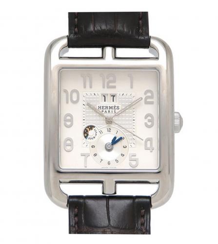 HERMES CAPE COD GMT WATCH