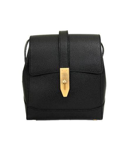 CELINE LEATHER SHOULDER BAG