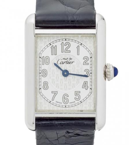 CARTIER TANK WATCH silver