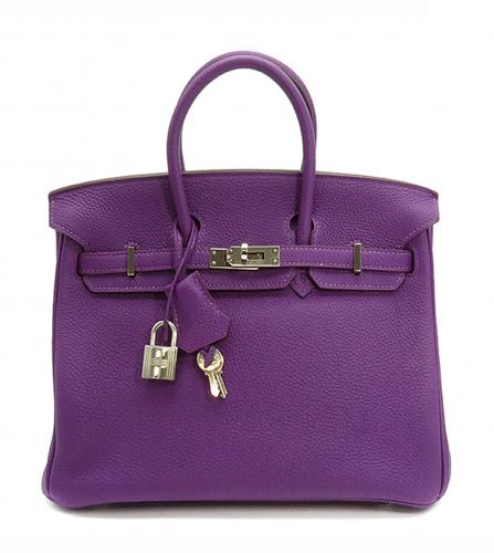 HERMES BIRKIN 25 TOGO ANEMONE
