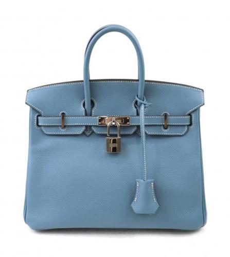 HERMES BIRKIN 25 EPSON BLUE