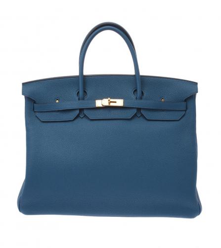 HERMES BIRKIN 40 TOGO BLUE