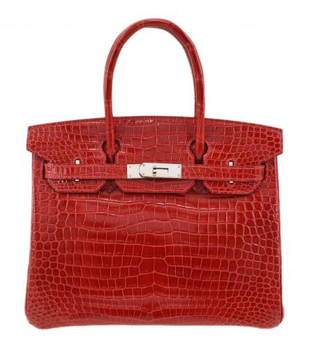 HERMES BIRKIN 30 NILOTICUS RED