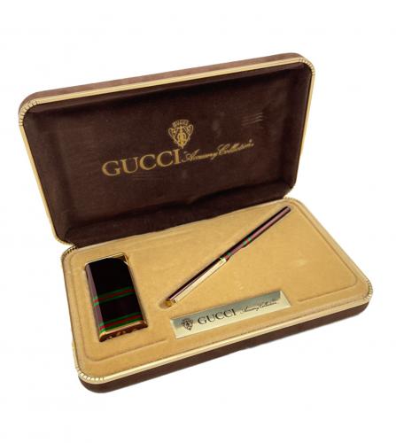 GUCCI LIGHTER AND PEN