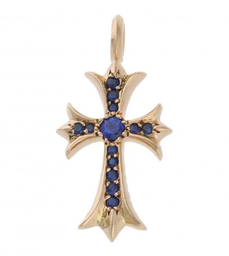 CHROME HEARTS CROSS PENDANT DROP