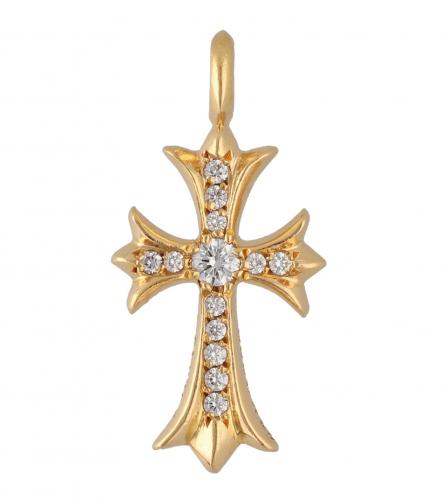 CHROME HEARTS CROSS PENDANT DROP