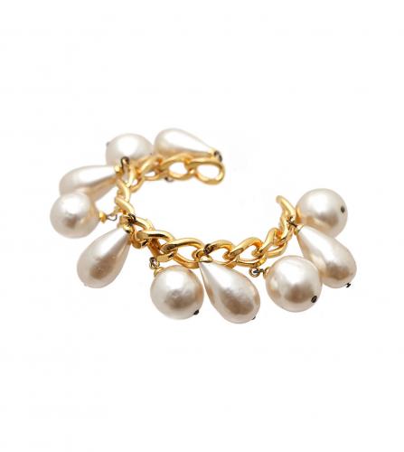 CHANEL PEARL BANGLE