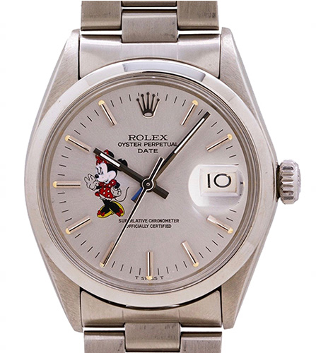 ROLEX MINNIE MOUSE DATE WATCH