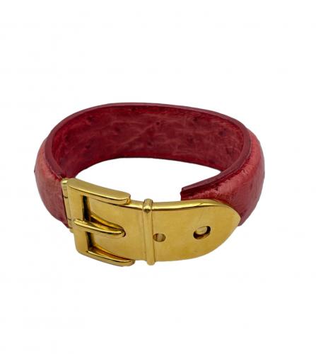 GUCCI OSTRICH BANGLE