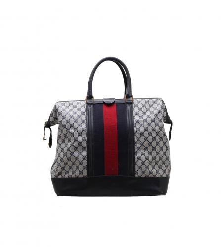 GUCCI GG CANVAS DUFFLE BAG