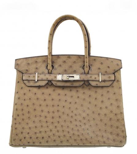 hermes birkin ostrich grey