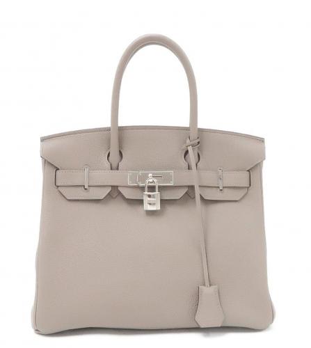 HERMES Birkin 30 togo GREY asphalte
