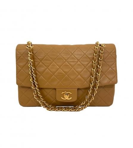 CHANEL FLAP BAG CAMEL