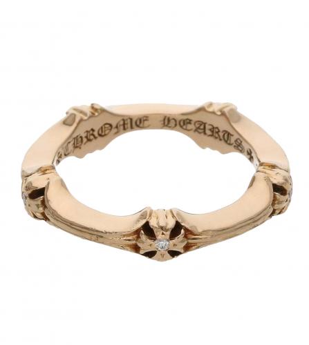 CHROME HEARTS GOLD RING