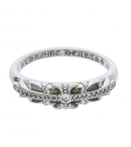 CHROME HEARTS WHITE GOLD RING