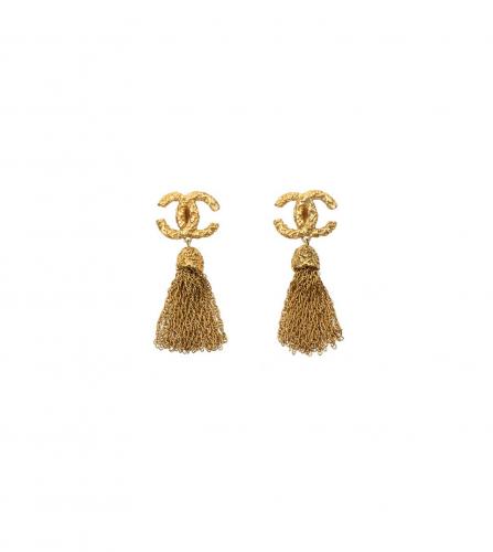 CHANEL TASSEL EARRINGS