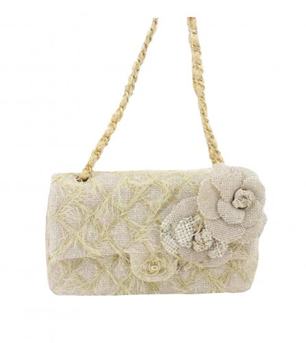 12P Chanel Pearl Beige-White Caviar Medium Classic Double Flap Bag GHW –  Boutique Patina