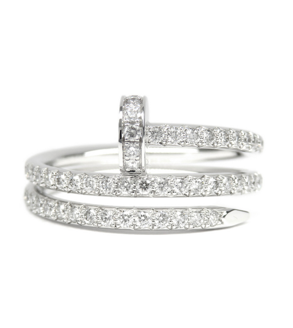 CARTIER DIAMOND RING VINTAGE PARIS