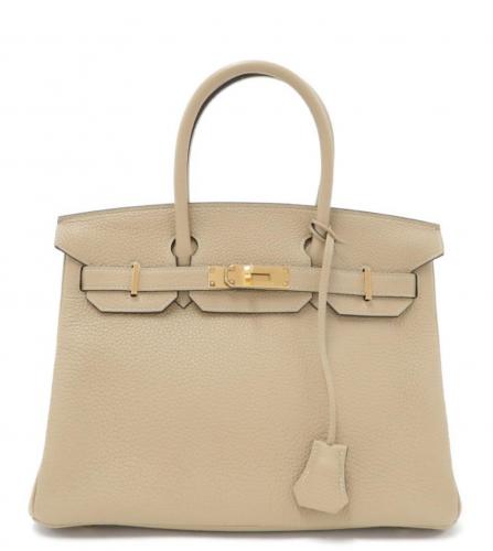 HERMES BIRKIN 30 CLEMENCE MAUVE SYLVESTRE