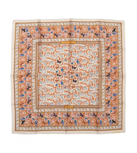 Hermes Carre Chasse en Inde