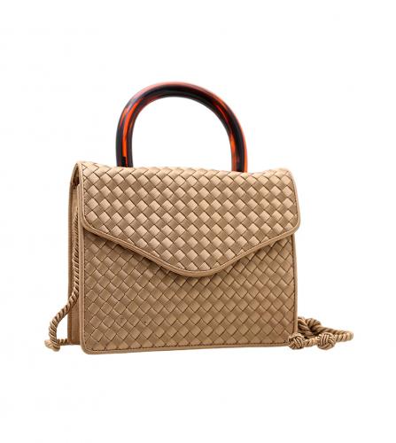 BOTTEGA VENETA SILK 2 WAY SHOULDER BAG | VINTAGE PARIS