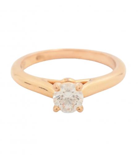 Cartier Solitaire Diamond Ring