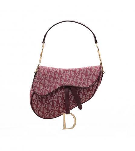 CHRISTIAN DIOR. Bag, Speedy, jacquard fabric and leather details, Paris,  France. Vintage Clothing & Accessories - Auctionet